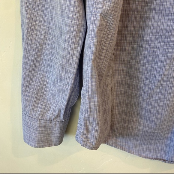 Calvin Klein Button Down Slim Fit Long Sleeved Shirt - Picture 4 of 4